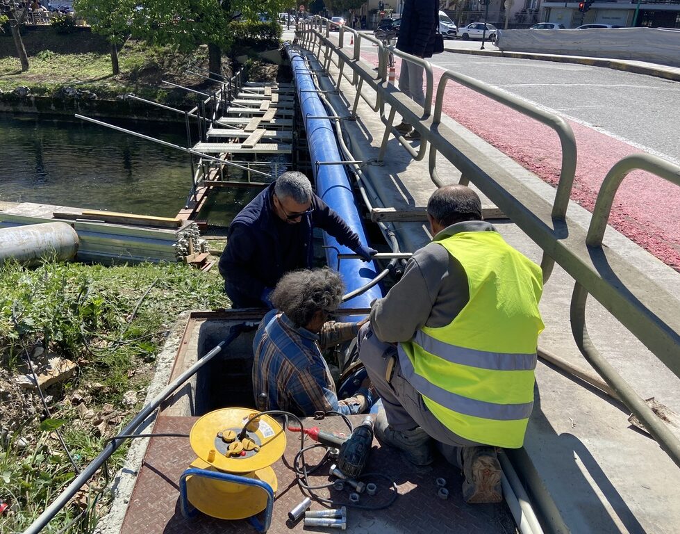 Προχωρά το “αόρατο” έργο στα Τρίκαλα - Συνδέονται στο δίκτυο οι νέοι αγωγοί ύδρευσης