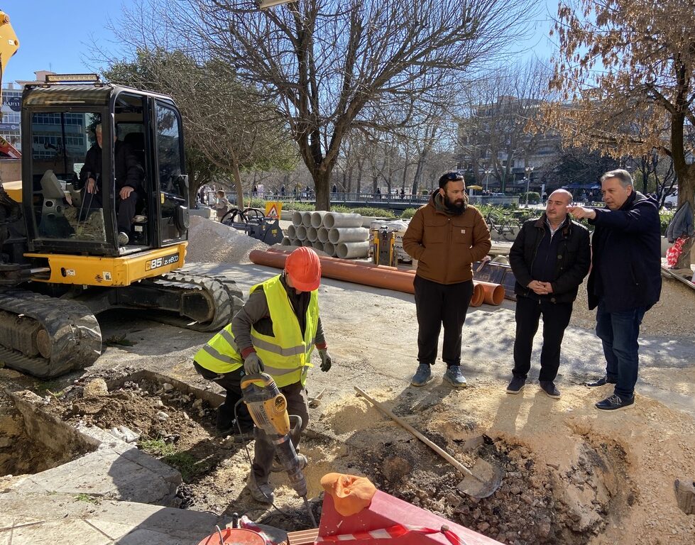 ΔΕΥΑΤ: Νέα ενίσχυση αντιπλημμυρικής προστασίας με παρέμβαση για τα όμβρια ύδατα στην οδό Αμαλίας