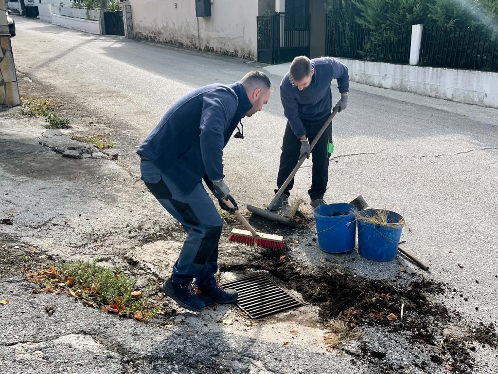 Καθαρισμός φρεατίων από τη ΔΕΥΑΤ στον Πλάτανο