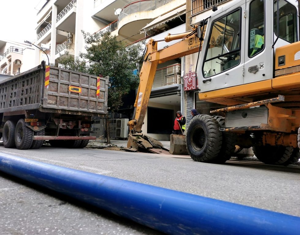 Στο κέντρο των Τρικάλων πλέον το μεγάλο έργο της ΔΕΥΑΤ για την ύδρευση